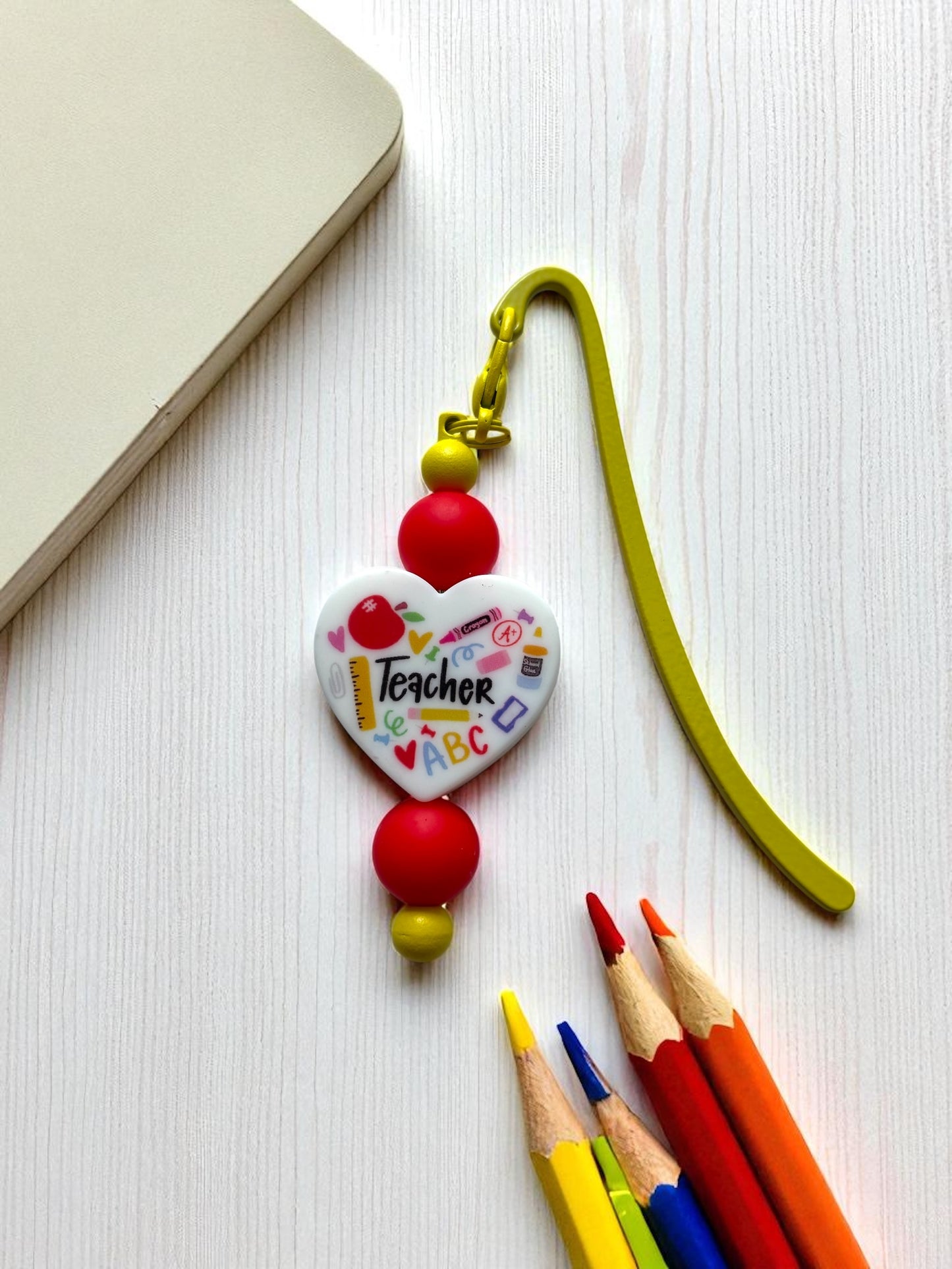 Teacher Bookmark | Beaded
