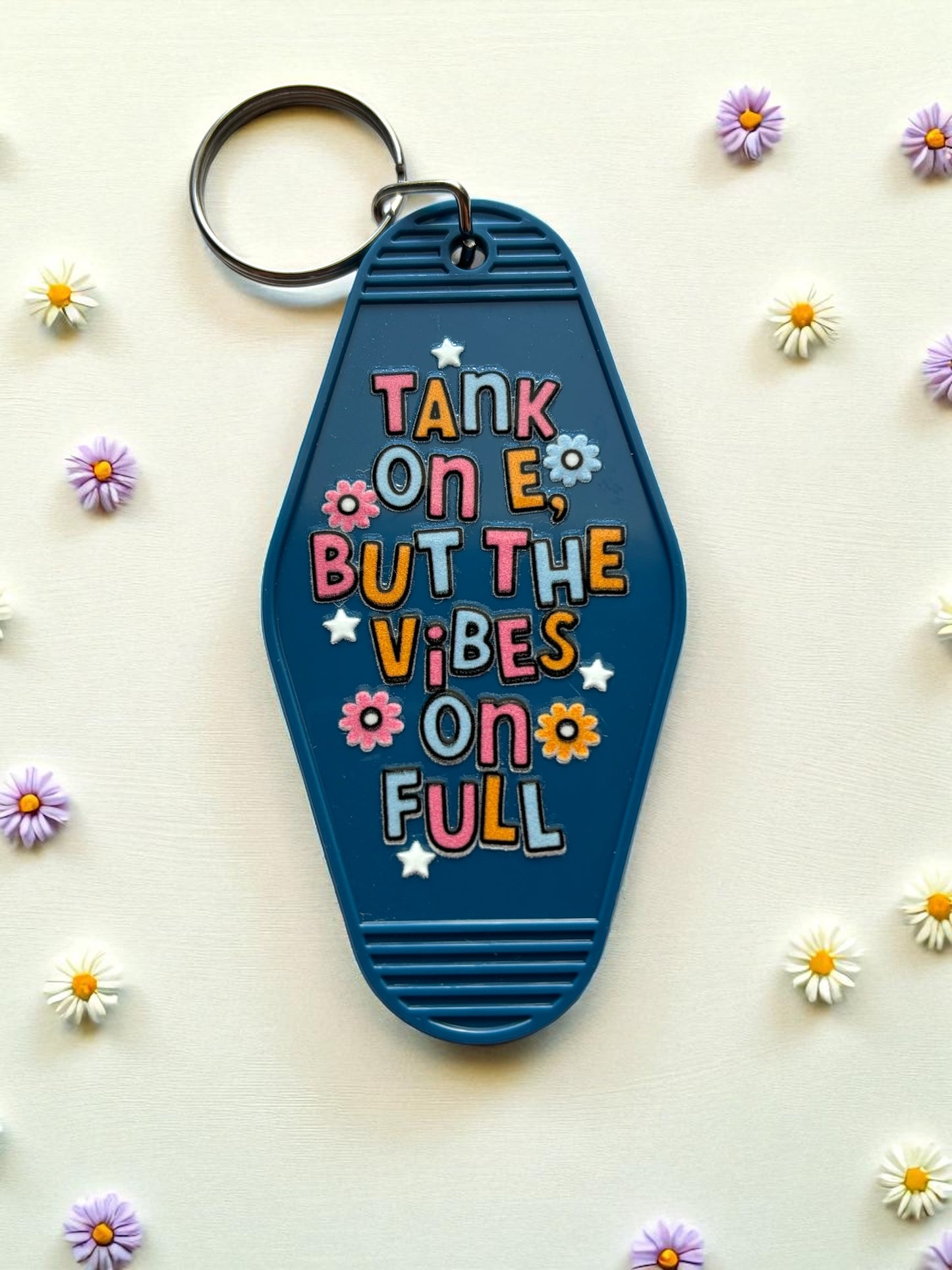 Motel Keychain | Tank on E But Vibes on Full