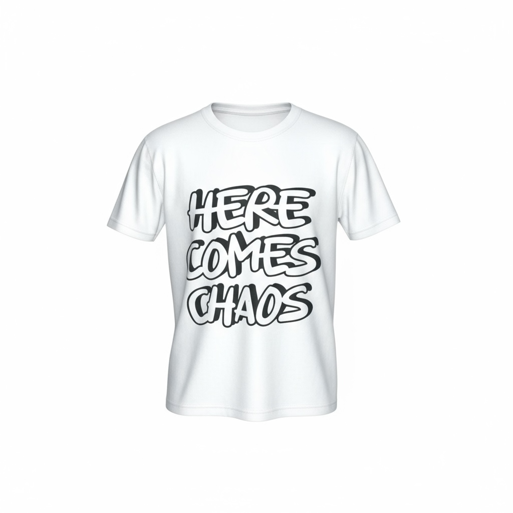 Toddler Graphic Tee | Here Comes Chaos