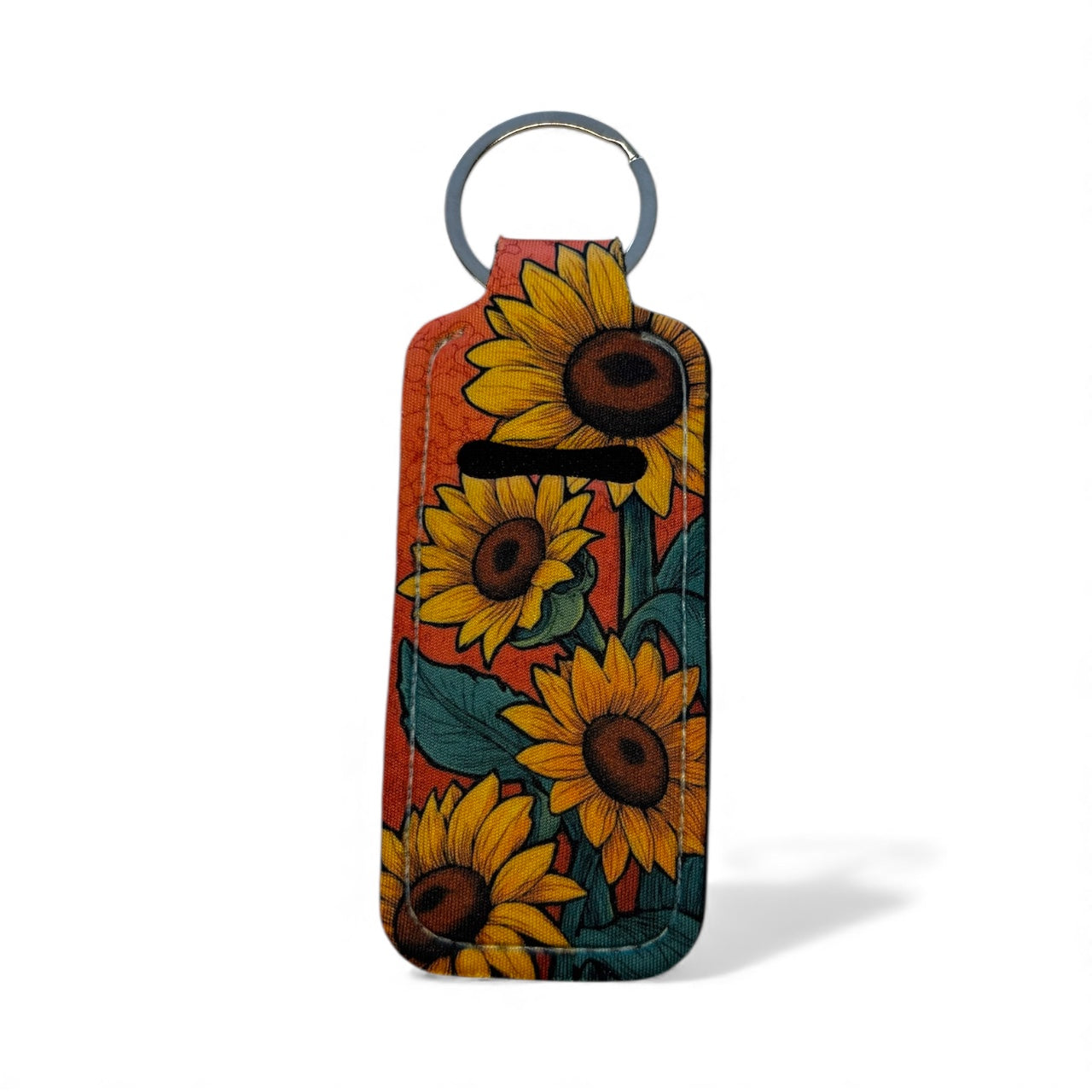 Lip Balm Holder Keychain | Sunflower Bloom