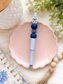 Coquette Blue | Beaded Pen