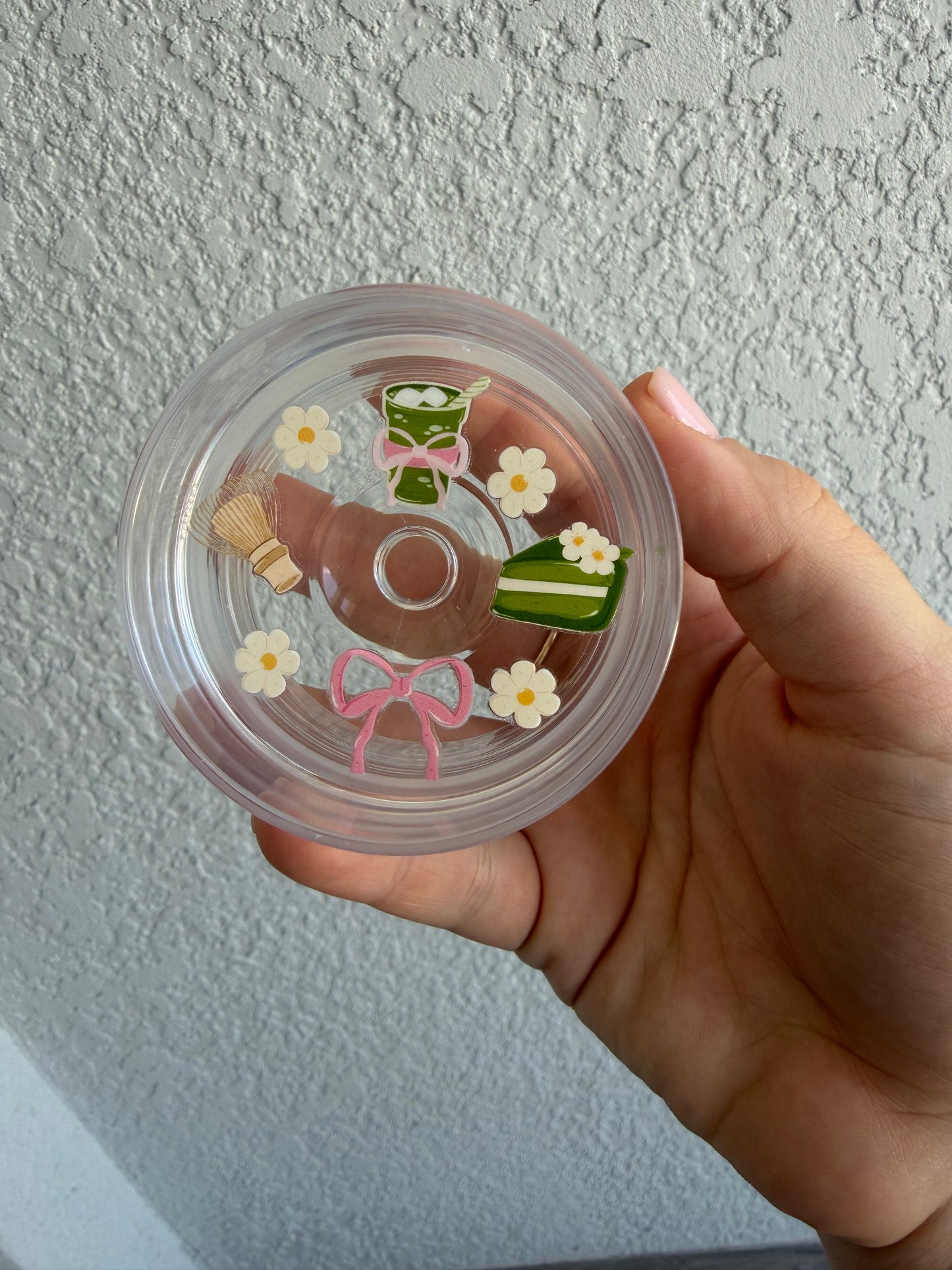 Snow Globe Cup | Matcha Bliss