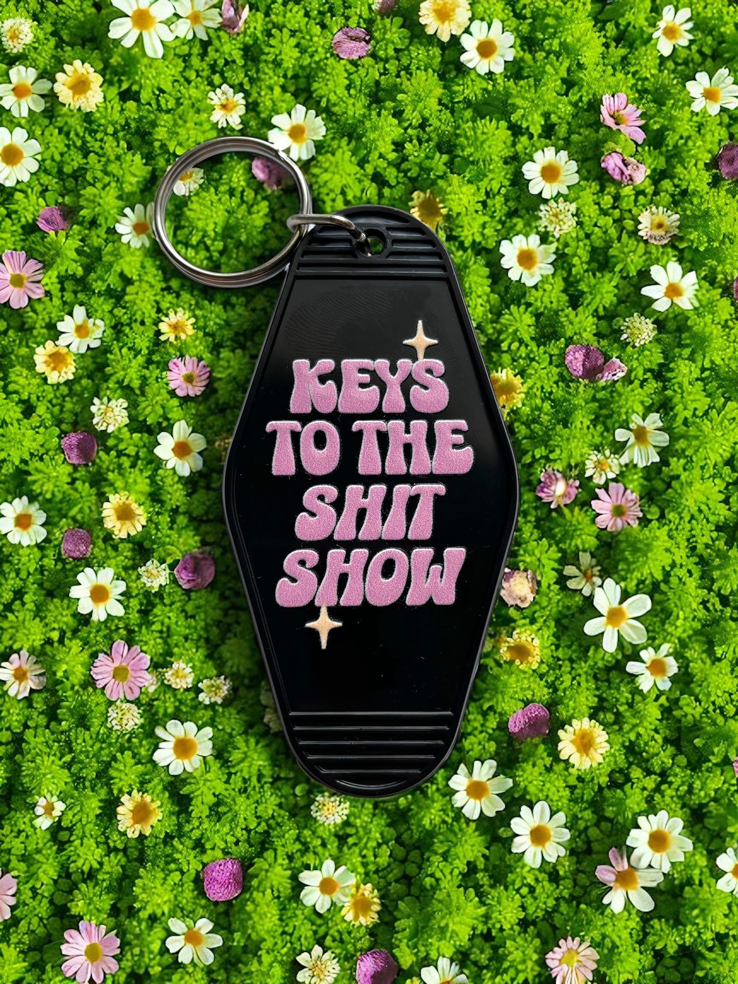 Motel Keychain | Keys to the Sh*t Show