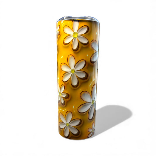 Tumbler | Yellow Daisy (20oz)