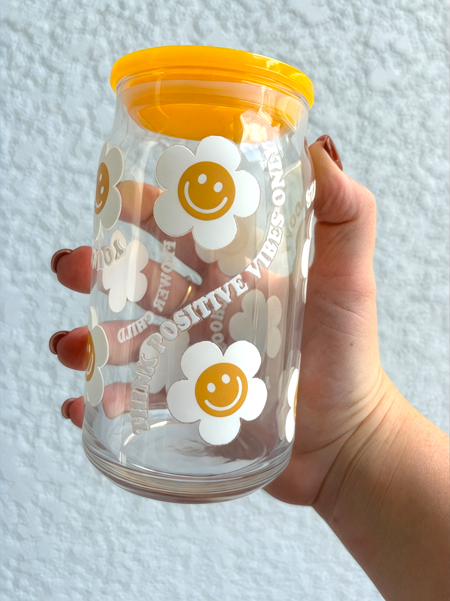 Libby Glass | Floral Affirmation (16oz)