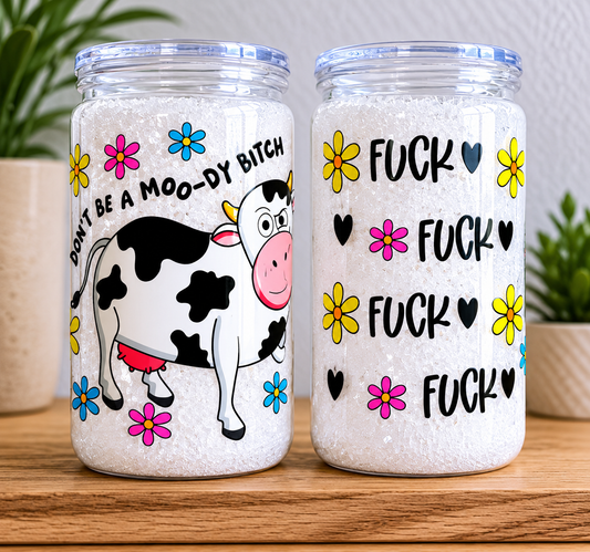 Moo-Dy | Snow Globe Cup