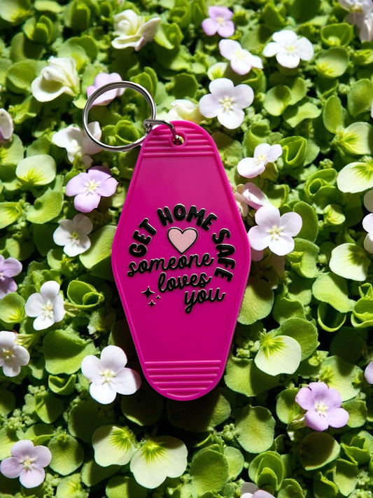 Motel Keychain | Get Home Safe