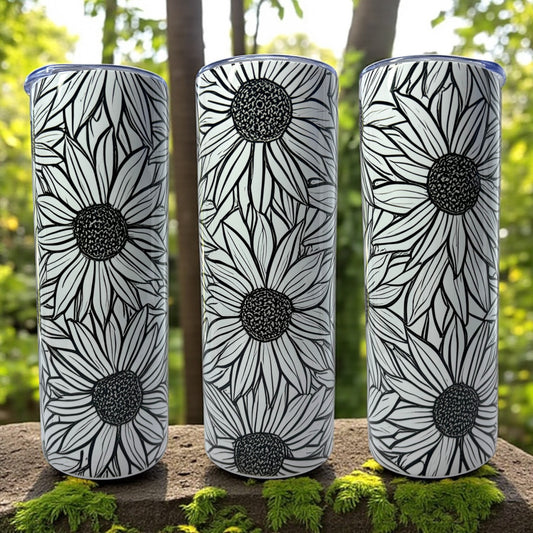 Tumbler | Daisy Floral (20oz)