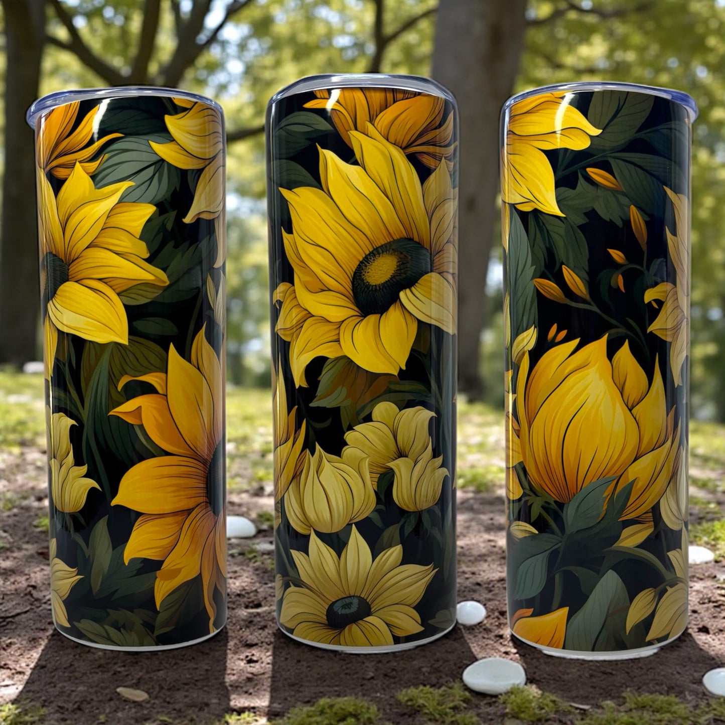 Tumbler | Sunflower Floral (20oz)