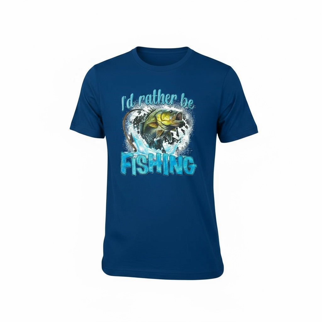 Graphic Tee | I'd Rather Be Fishing