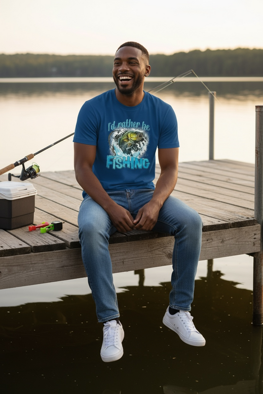 Graphic Tee | I'd Rather Be Fishing