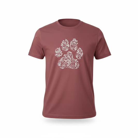 Graphic Tee | Floral Paw