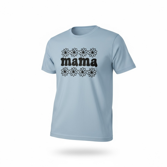 Graphic Tee | Mama Flower Design