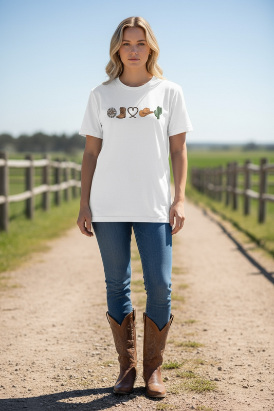 Graphic Tee | Western Icons