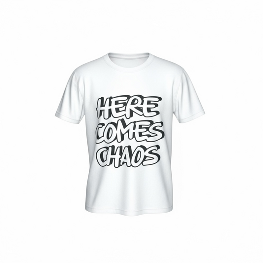 Toddler Graphic Tee | Here Comes Chaos