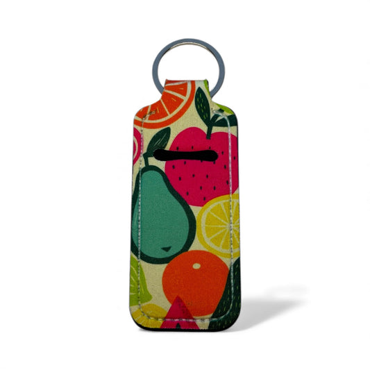Lip Balm Holder Keychain | Fruity Vibes